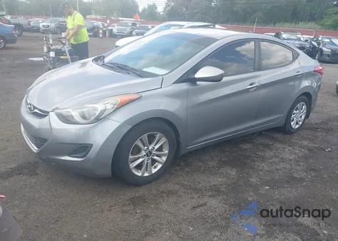 2012 Hyundai Elantra Gls (Ulsan Plant) from USA, damaged, VIN KMHDH4AE6CU278471